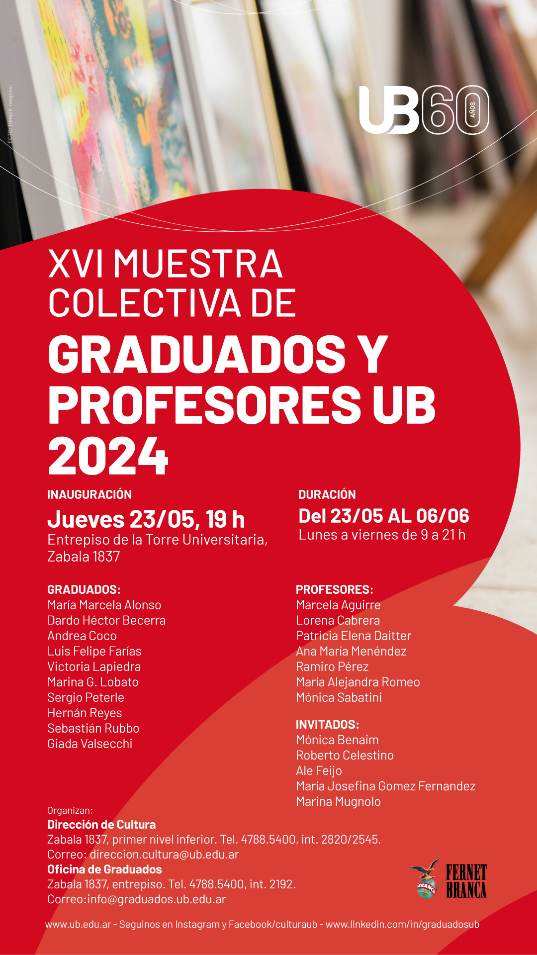 XVI Muestra Colectiva de Graduados y Profesores UB