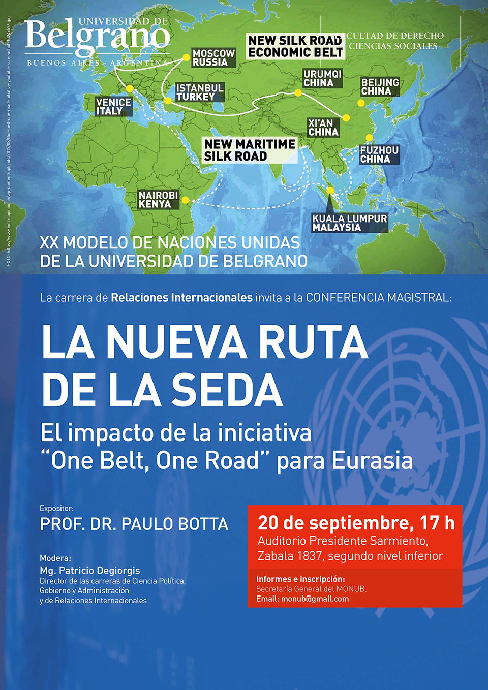 Universidad de Belgrano | Relaciones Internacionales | La Nueva Ruta de la Seda