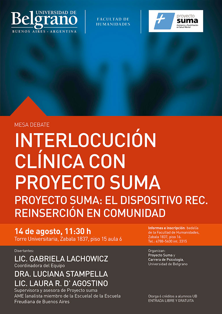 Universidad de Belgrano | Interlocución clínica con Proyecto Suma