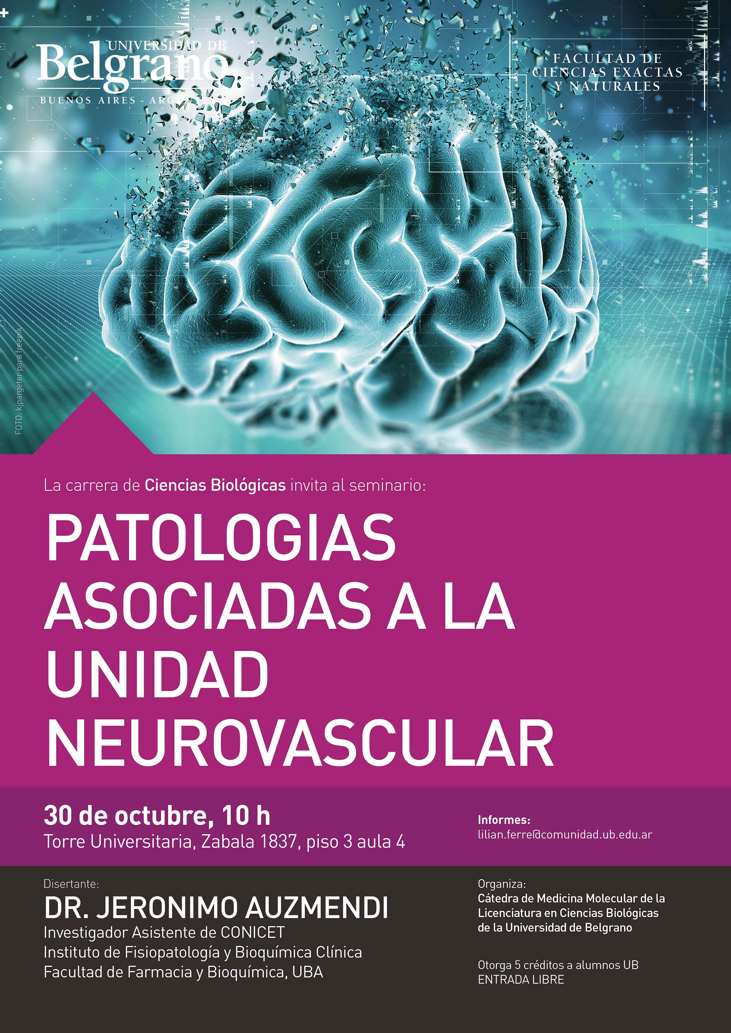 Patologías asociadas a la unidad neurovascular