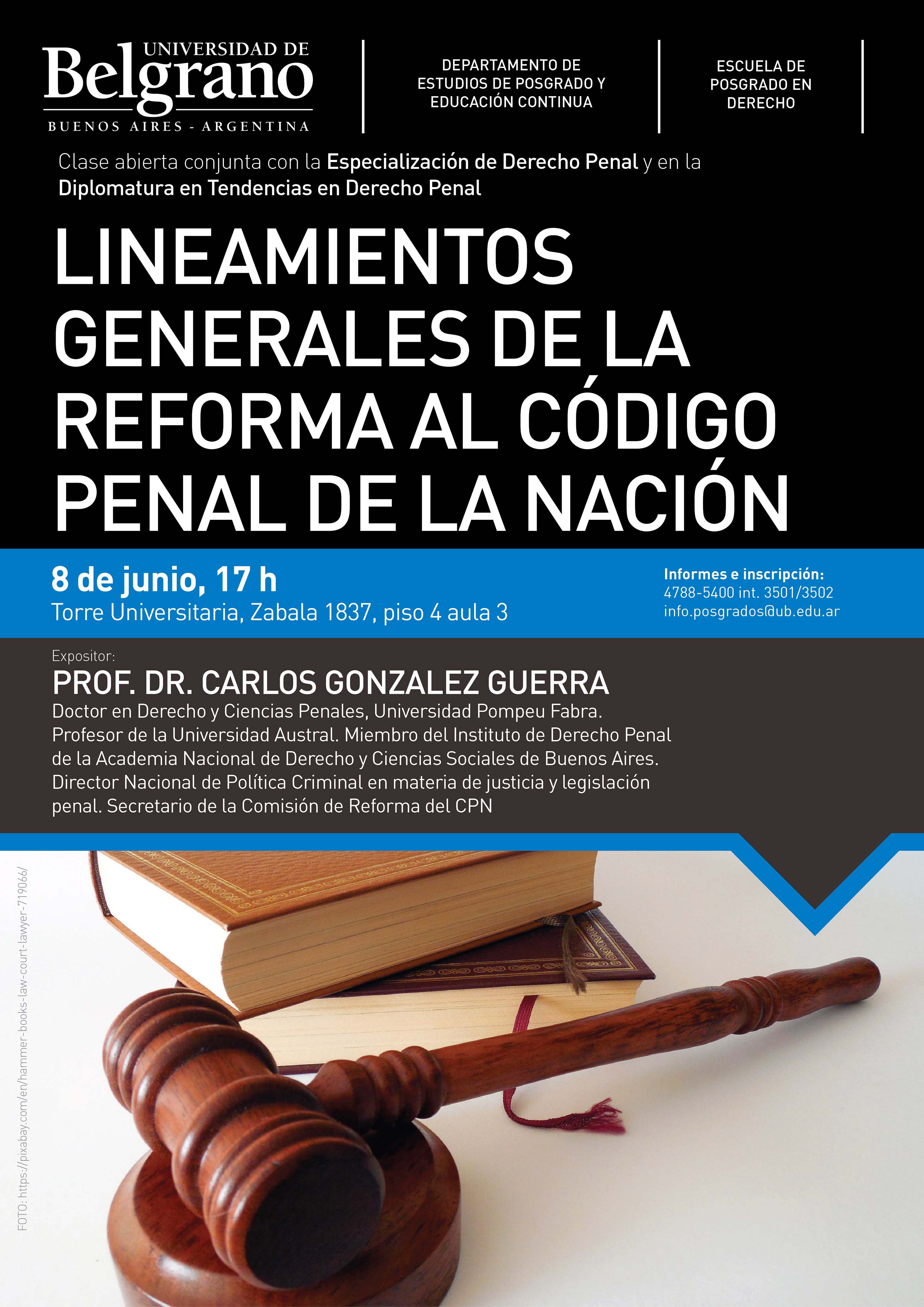 Escuela de Posgrado Reforma al Código Penal de la Nación