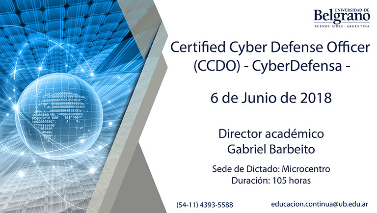 Educación Continua |  Certified Cyber Defense Officer