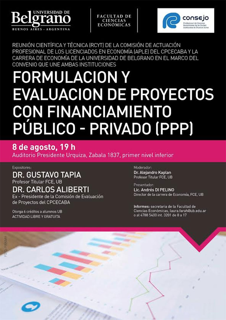 UB Cs. Económicas | Formulación y Evaluación de Proyectos con Financiamiento Público - Privado