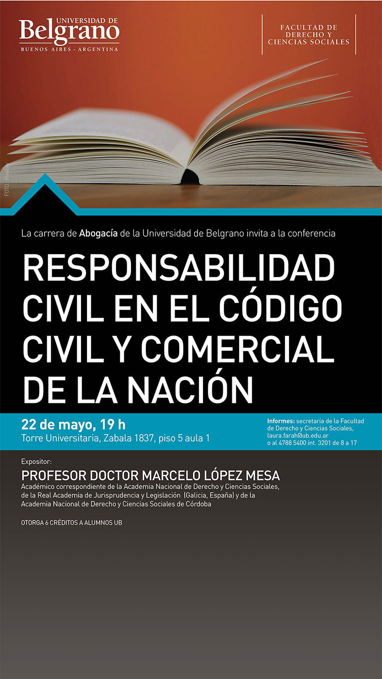 Universidad de Belgrano | La Responsabilidad Civil en el Código Civil y Comercial de la Nación