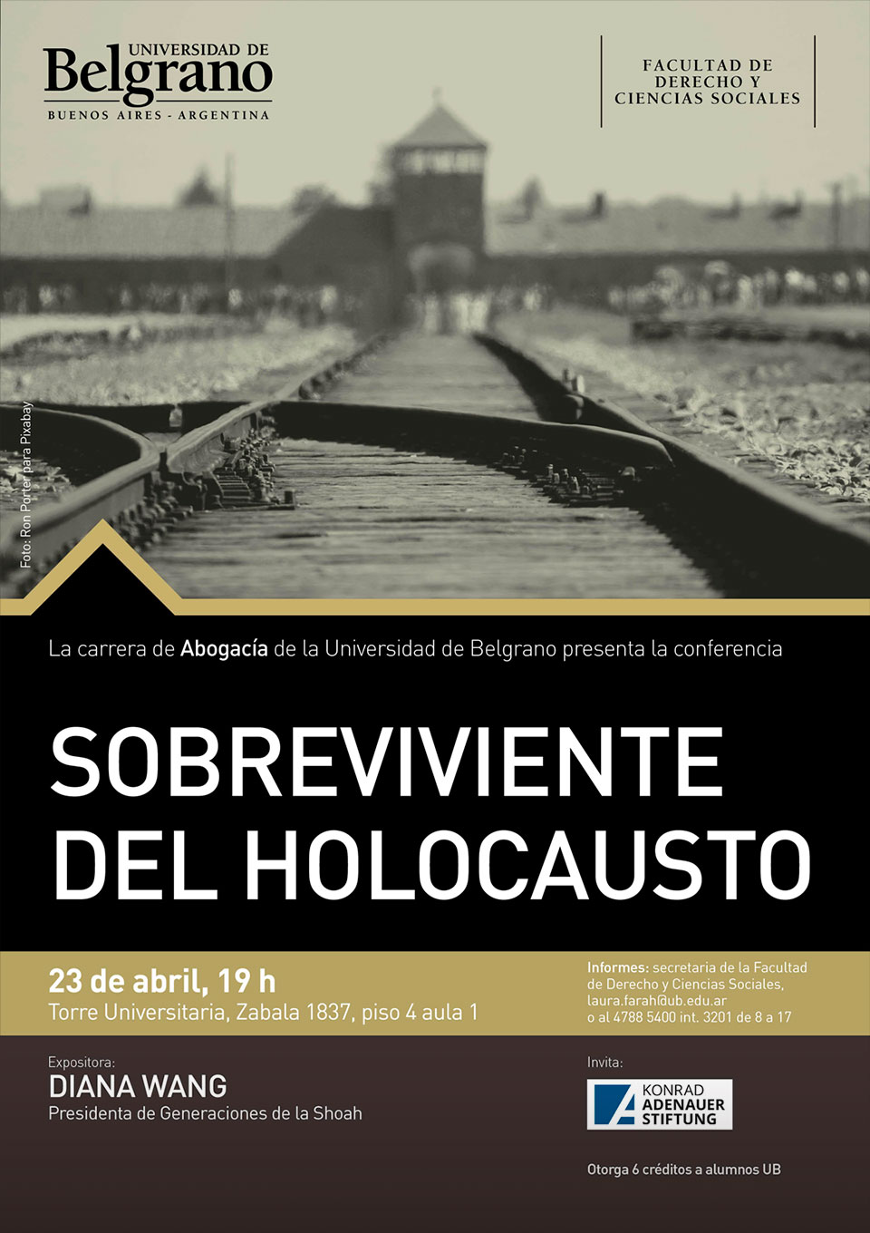 Universidad de Belgrano | Abogacía | Sobreviviente del Holocausto