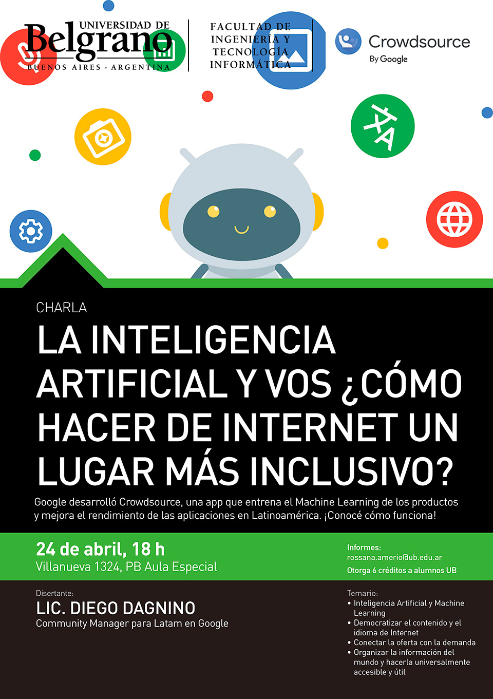 Universidad de Belgrano | La Inteligencia Artificial y Vos