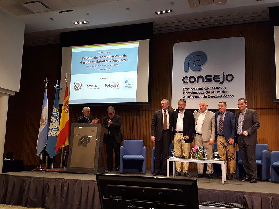 Universidad de Belgrano | Económicas en Acción | Adelanto de la 4º Jornada Iberoamericana de Gestión en Entidades Deportivas