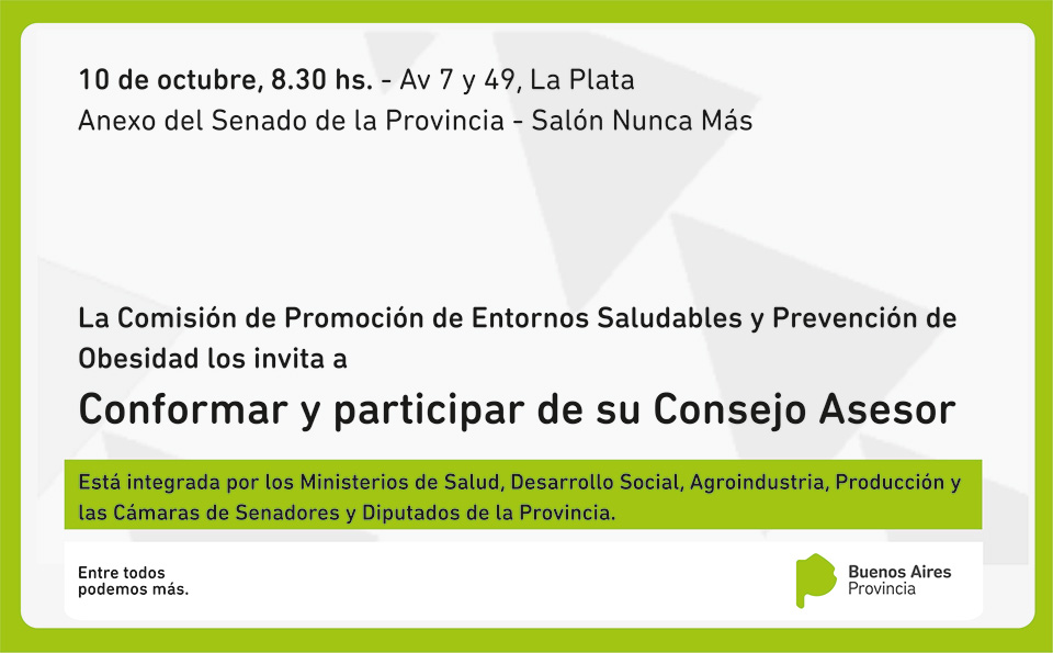 Universidad de Belgrano | Comisión de Promoción de Entornos Saludables y Prevención de la Obesidad