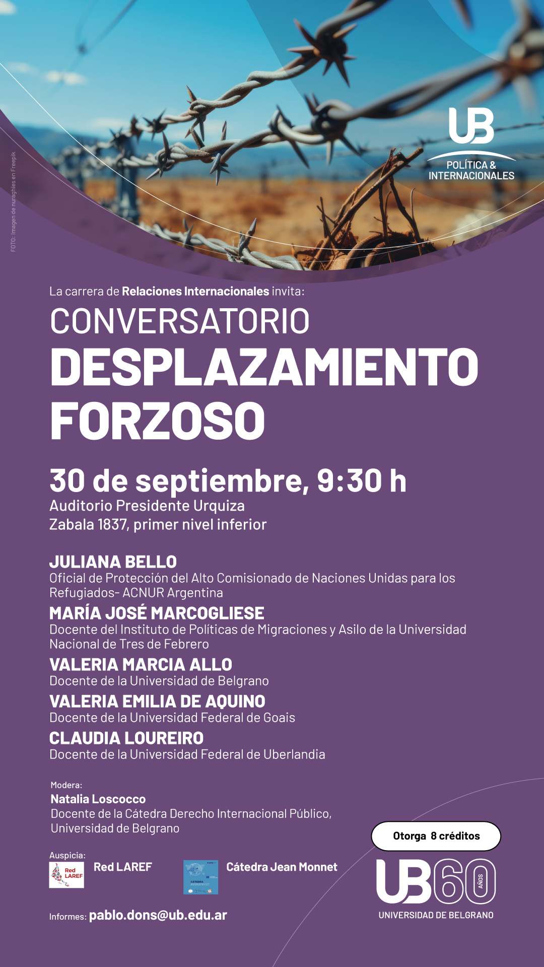 Conversatorio Desplazamiento Forzoso