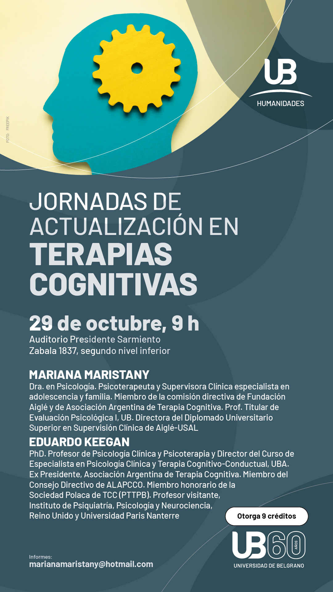 Jornadas de actualización en Terapias Cognitivas