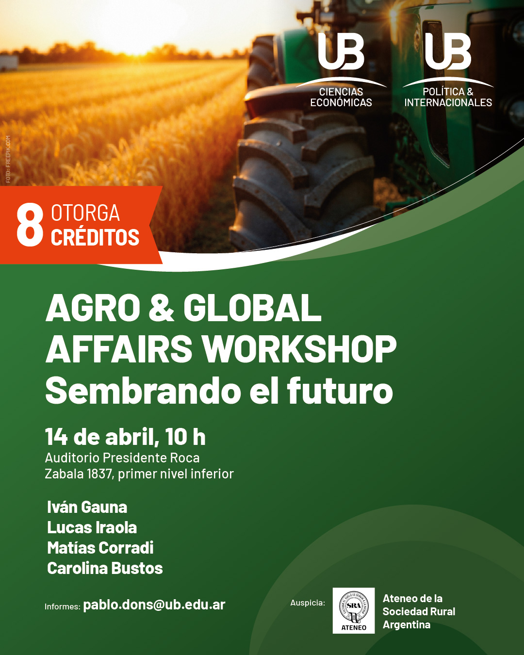 Agro & Global Affairs.