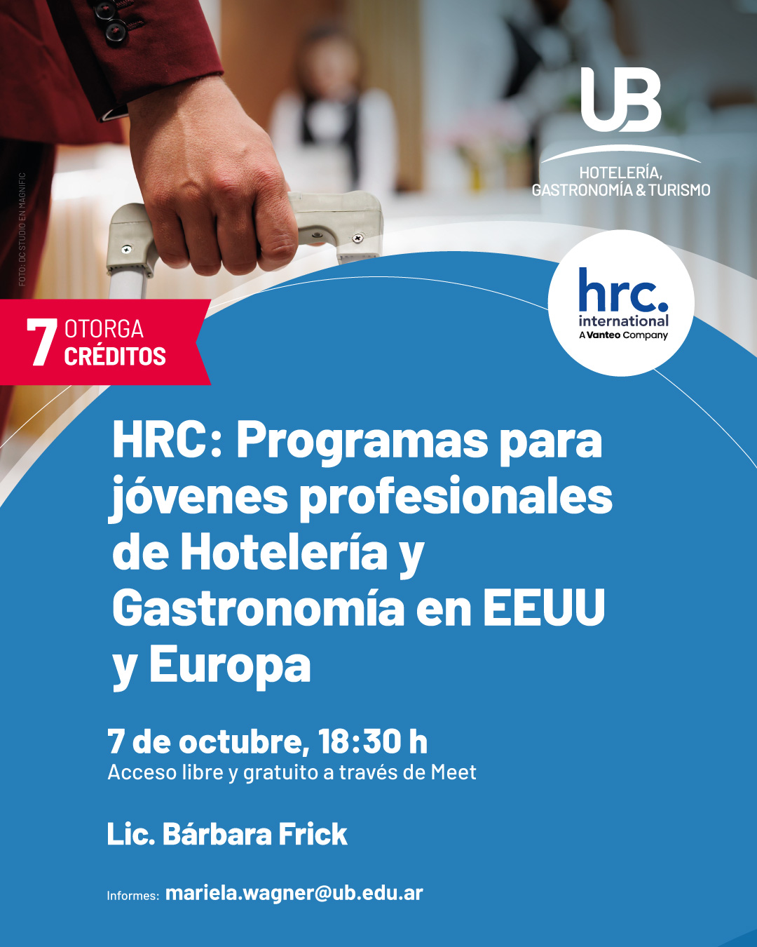 HRC Programas para jóvenes profesionales de Hotelería y Gastronomía en USA y Europa
