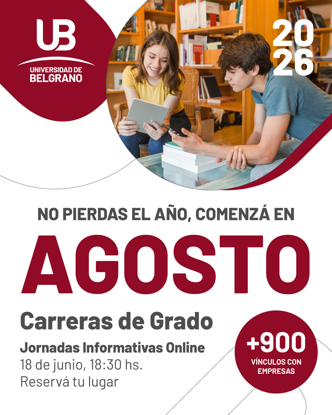 JORNADAS INFORMATIVAS | Carreras de Grado