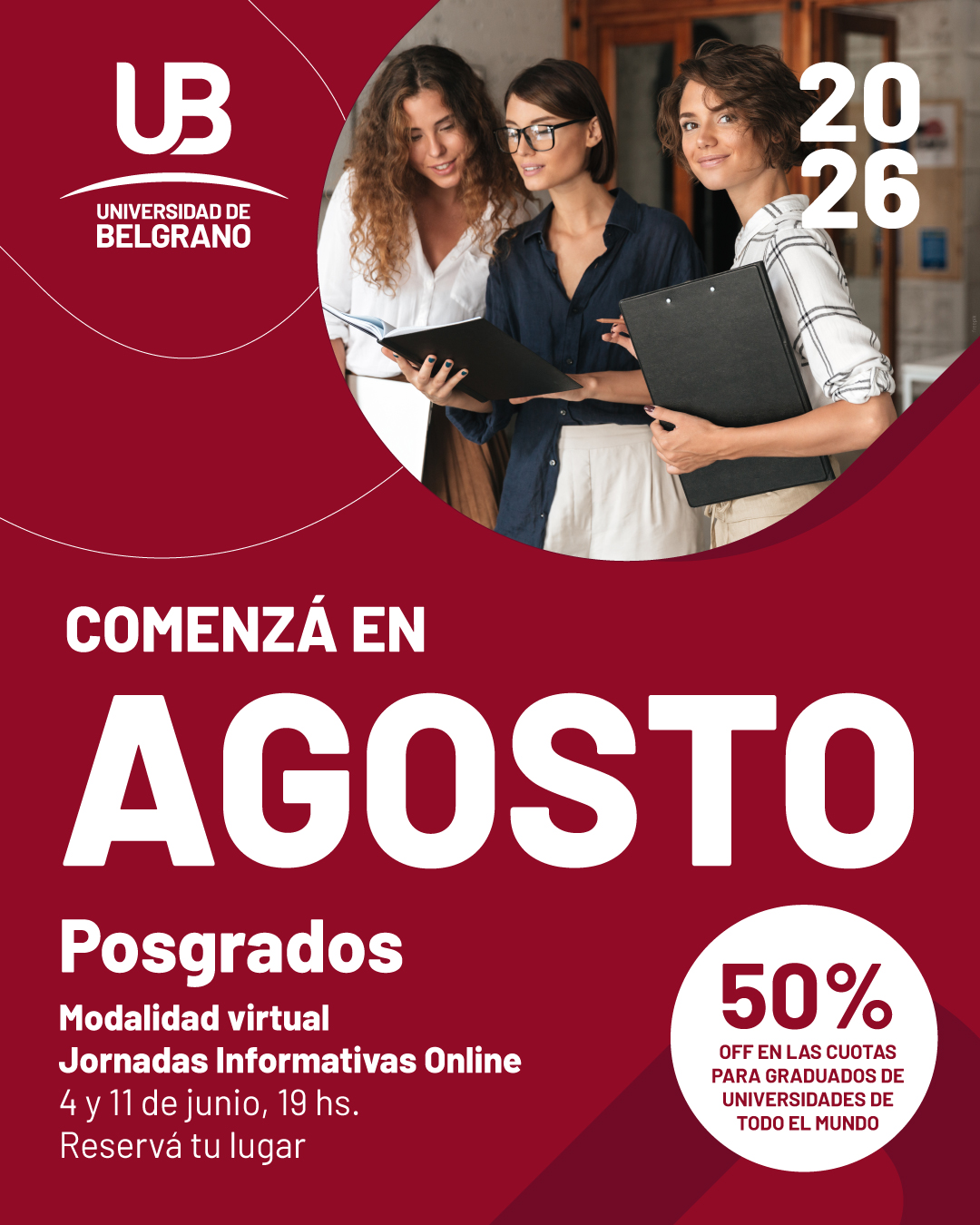 JORNADAS INFORMATIVAS | Carreras de Posgrado