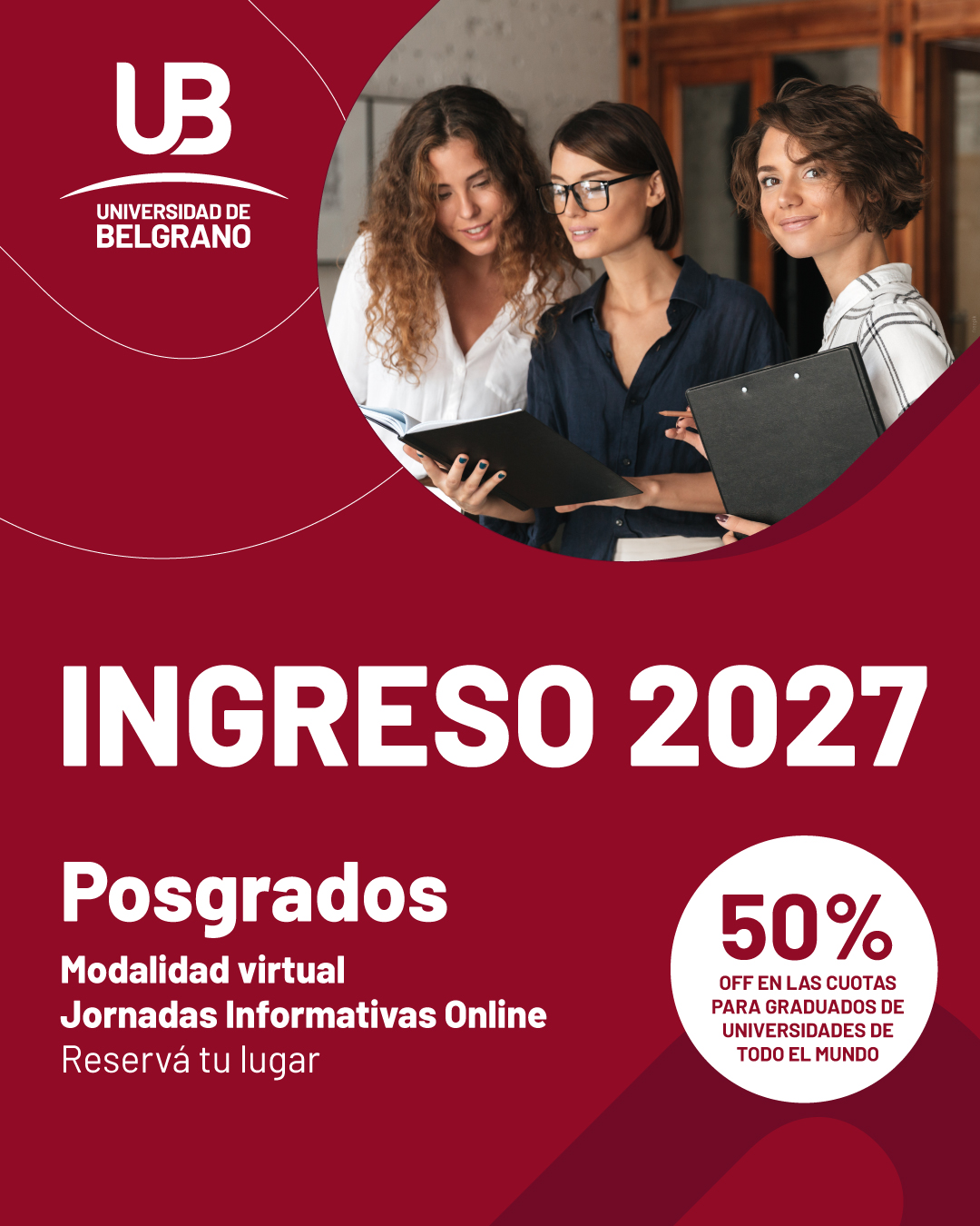 JORNADAS INFORMATIVAS | Carreras de Posgrado