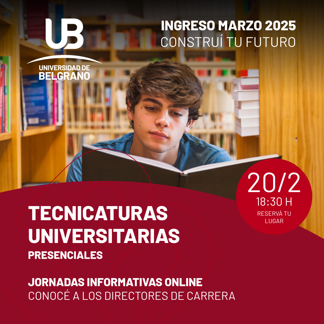 JORNADAS INFORMATIVAS | Tecnicaturas Universitarias