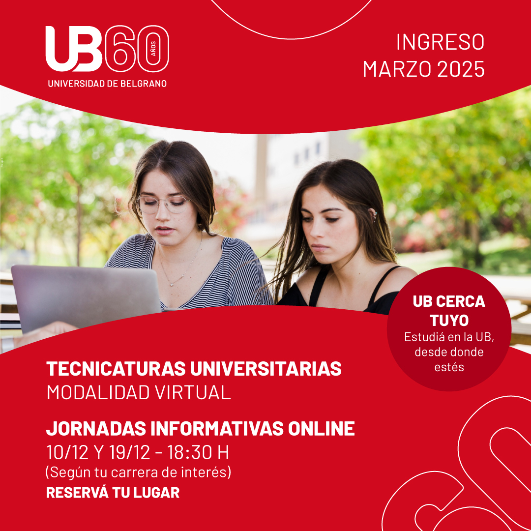 JORNADAS INFORMATIVAS | Tecnicaturas Universitarias