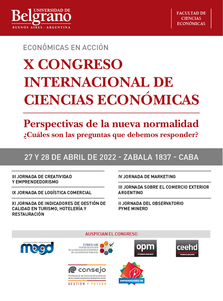 X Congreso Internacional de Ciencias Económicas