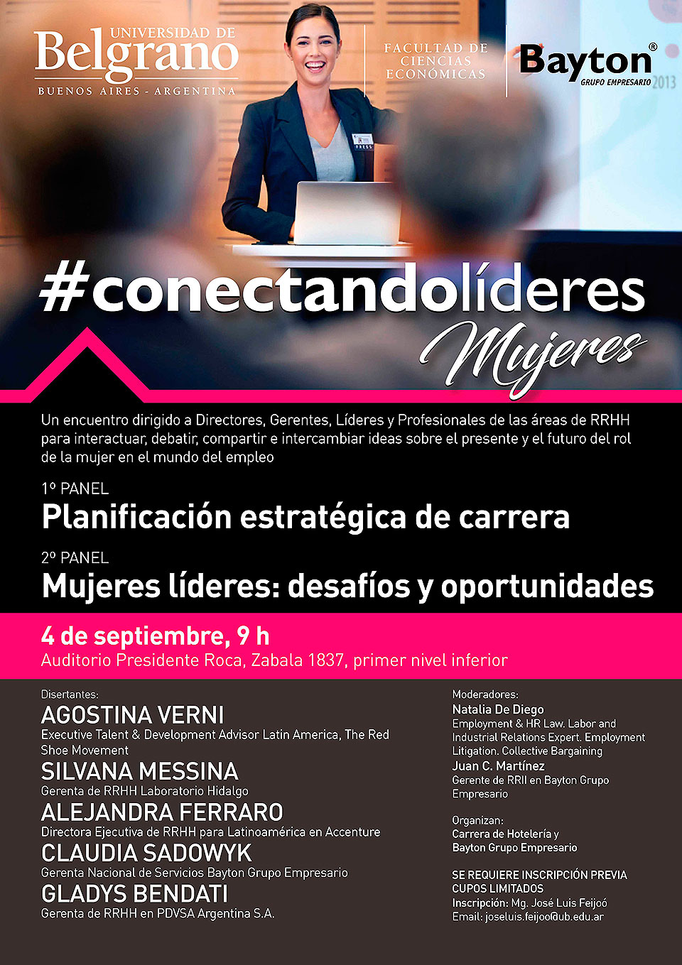 Universidad de Belgrano | #Conectandolíderes Mujeres