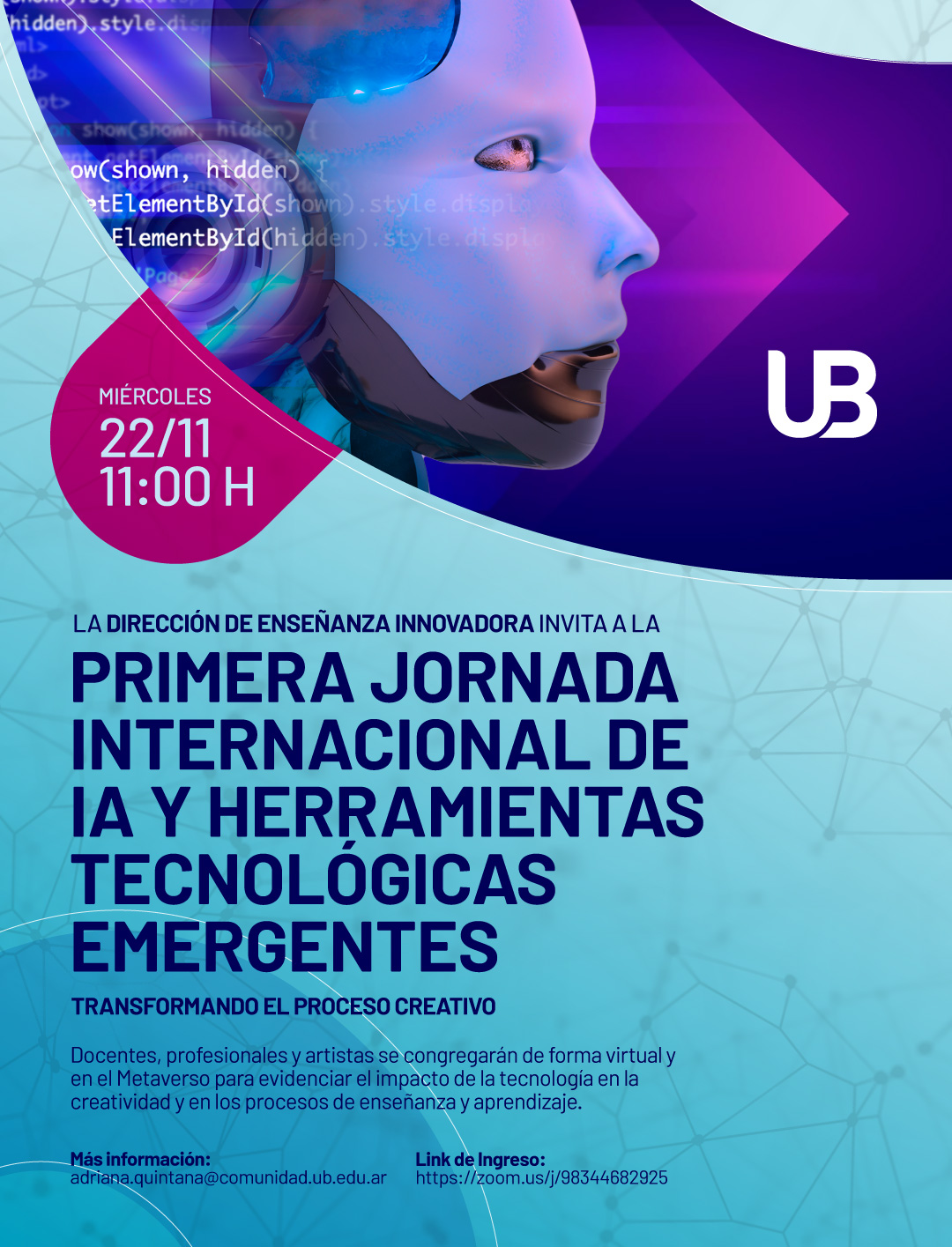 Primera Jornada Internacional de IA y Herramientas Tecnológicas Emergentes