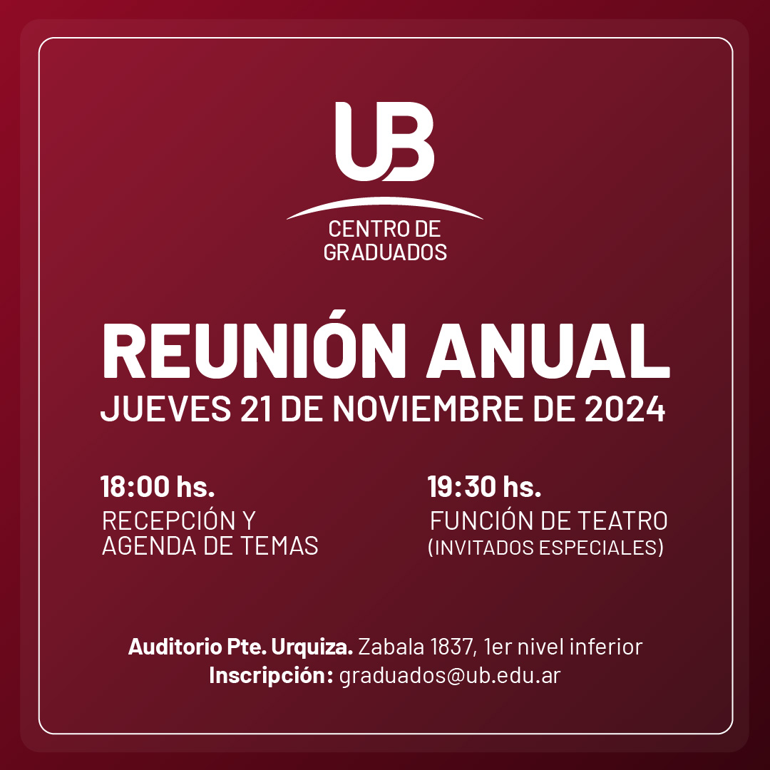 Reunión Anual de Graduados