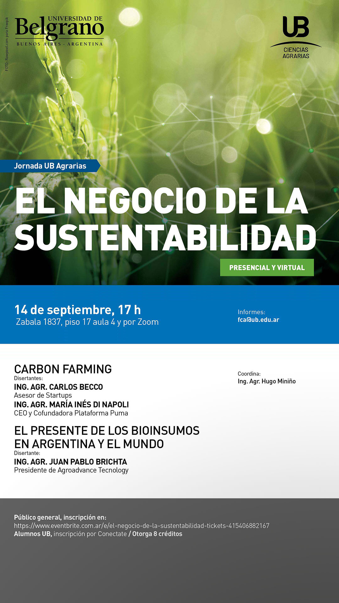 El negocio de la sustentabilidad | Universidad de Belgrano