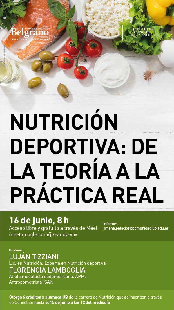 Nutrición deportiva: De la teoría a la práctica real | Universidad de  Belgrano