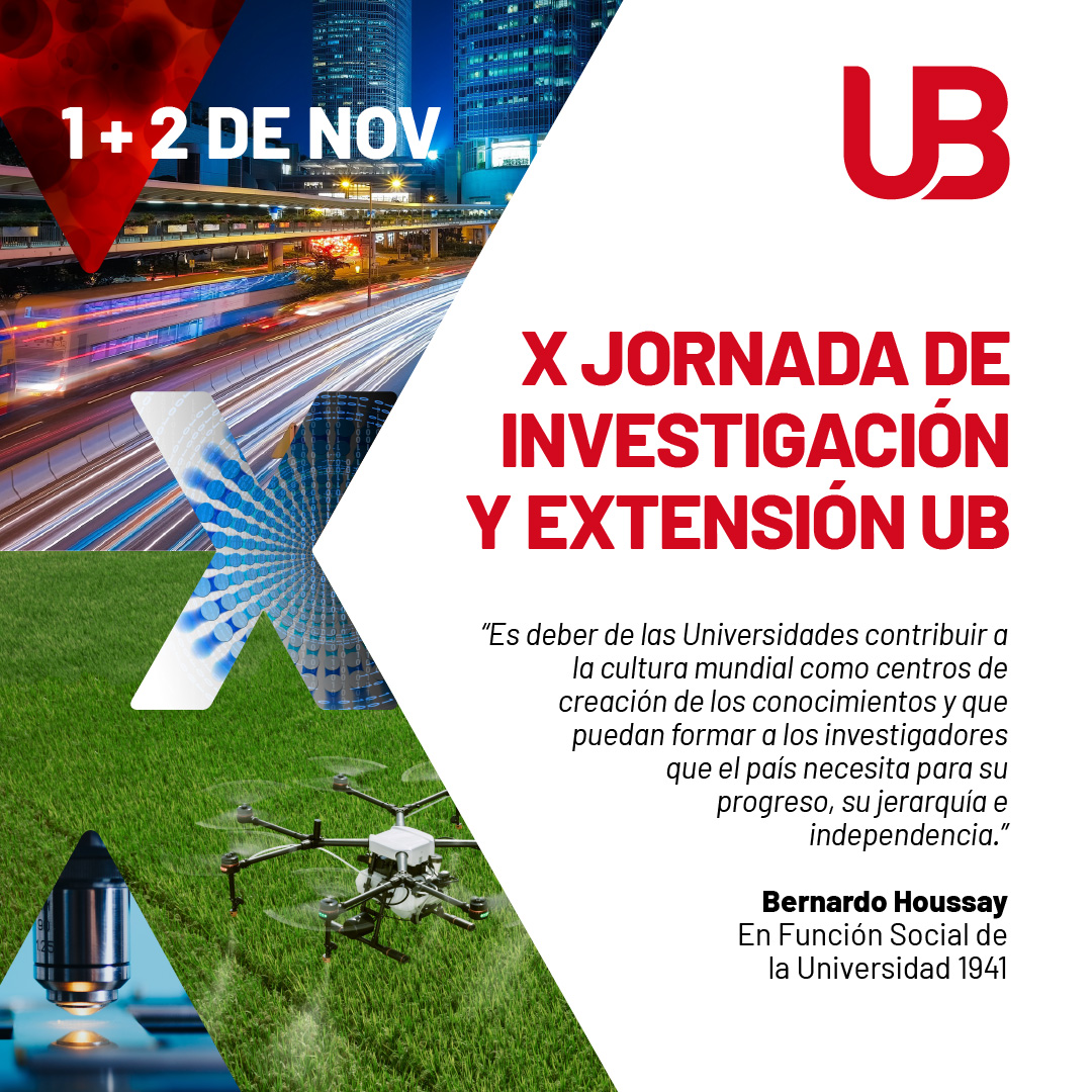X Jornada de Investigación y Extensión UB