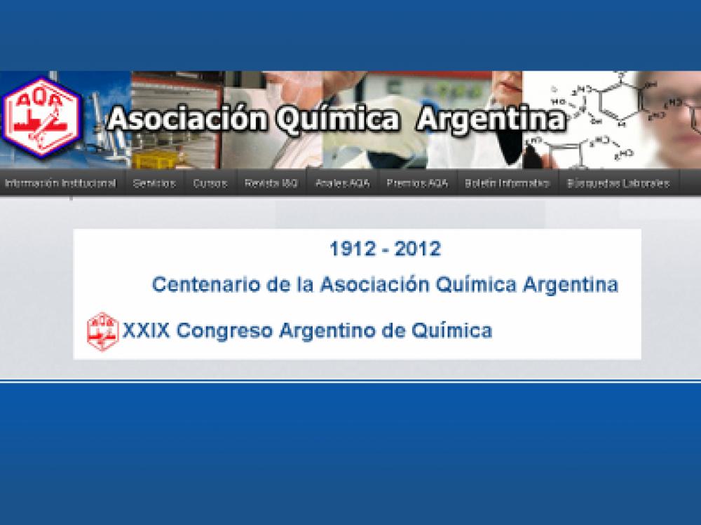 XXIX Congreso Argentino de Química