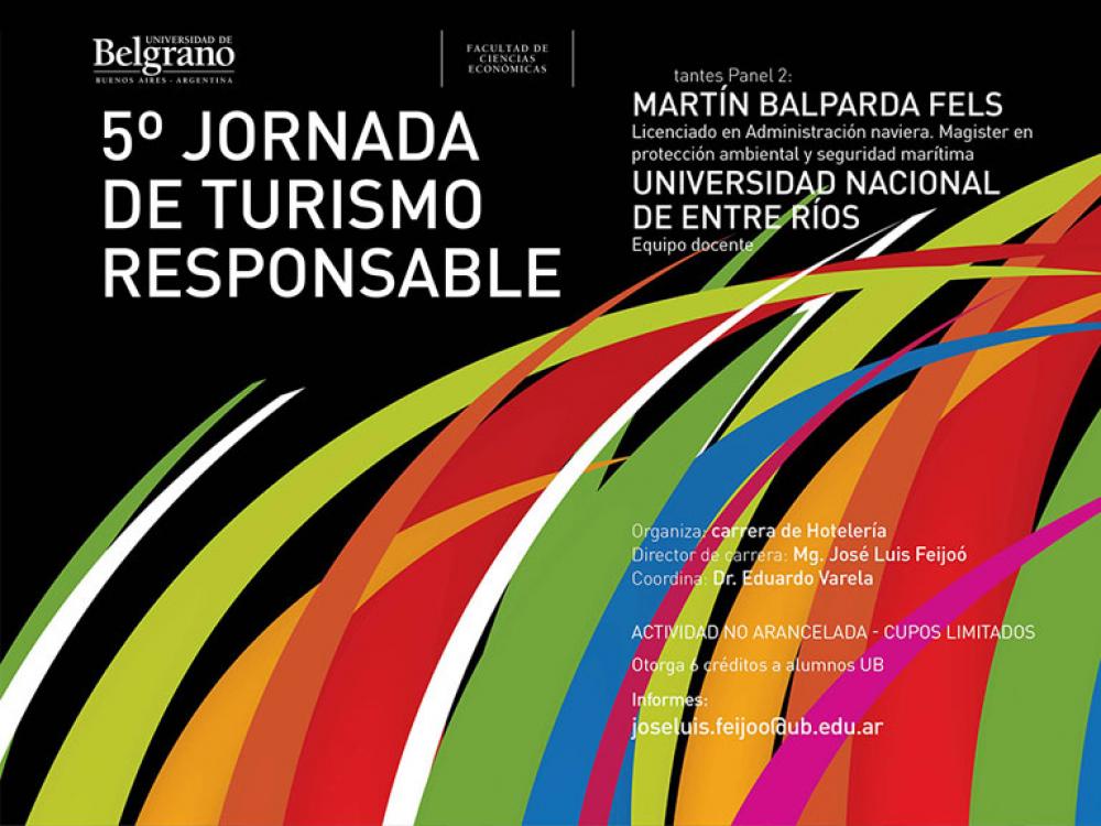 5ª Jornada de Turismo Responsable en la UB