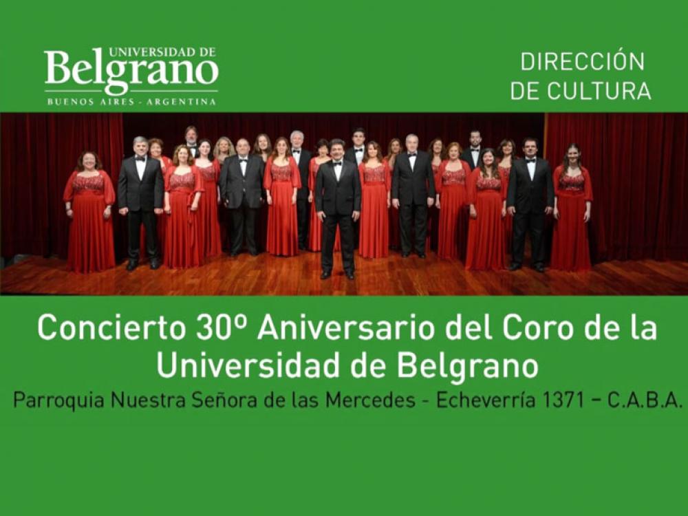 Concierto del Coro UB 30º aniversario