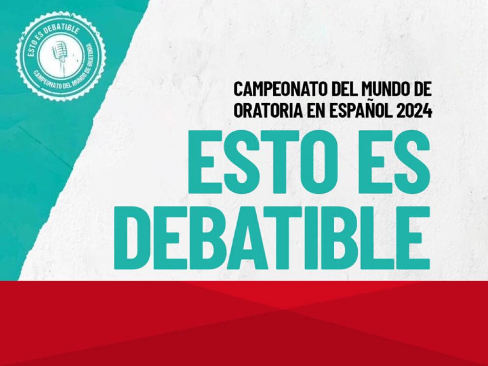 La UB en la final del Campeonato del mundo de Oratoria en Español 2024