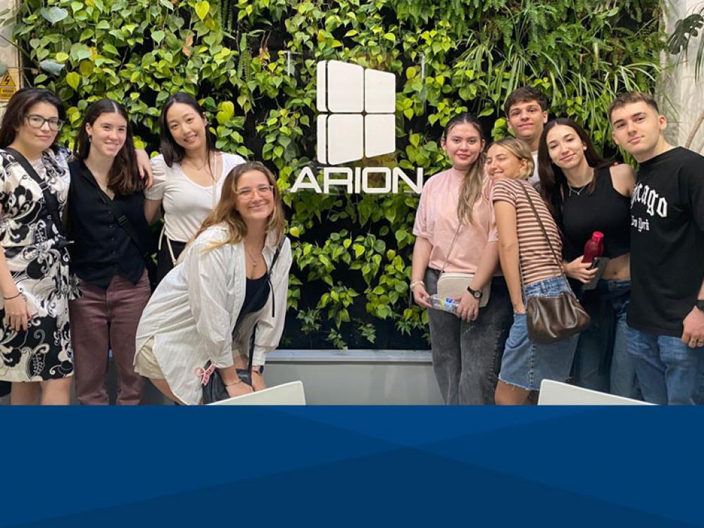 La UB visita Arion Solutions Hospitality