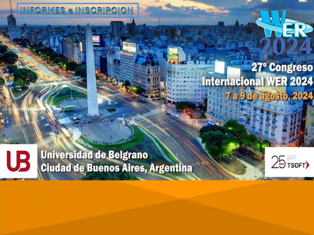 Congreso Internacional en Ingeniería de Requisitos WER2024