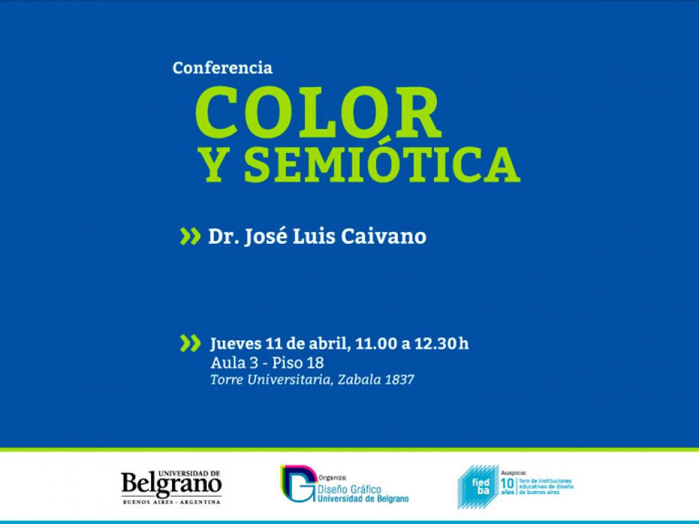 Conferencia Color y Semiótica