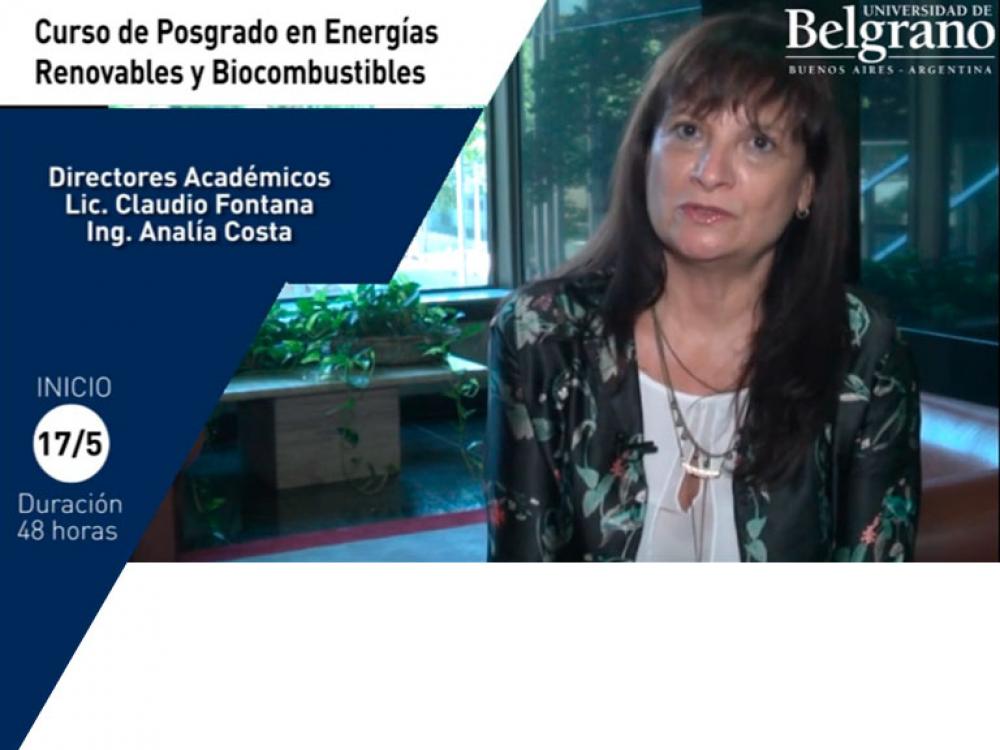 Curso de Posgrado en Energías Renovables y Biocombustibles